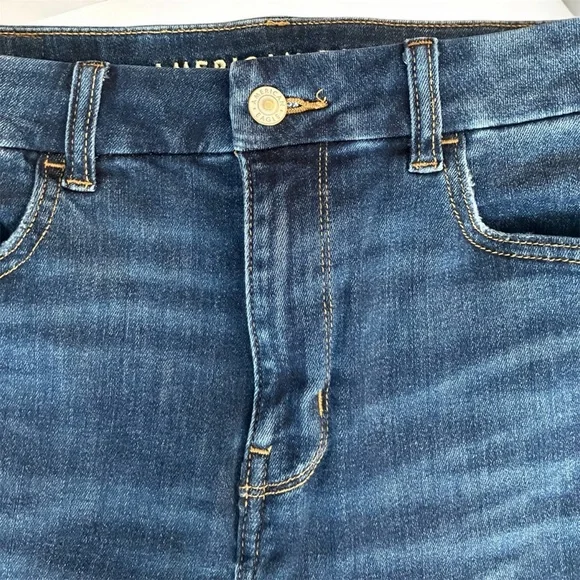 American Eagle Outfitters Women's Curvy Hi-Rise Jegging Size 6 Long Stretch - Picture 8 of 10